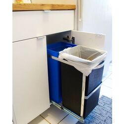 Встраиваемое мусорное ведро Simplehuman CW1016 (Black/Blue) Thumb