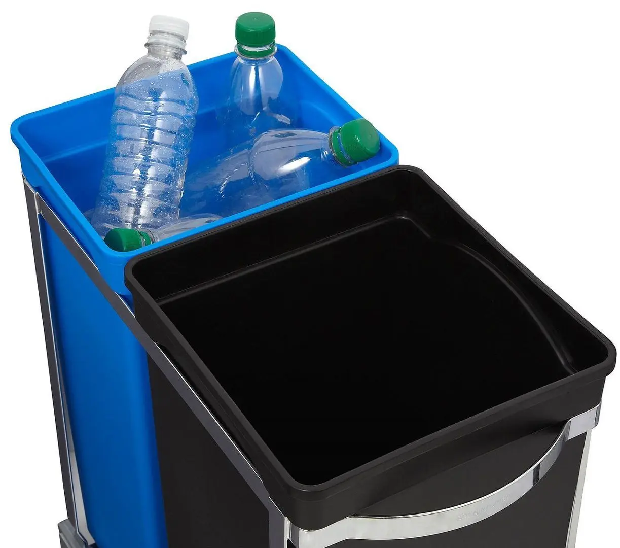 Встраиваемое мусорное ведро Simplehuman CW1016 (Black/Blue)