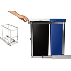 Встраиваемое мусорное ведро Simplehuman CW1016 (Black/Blue) Thumb