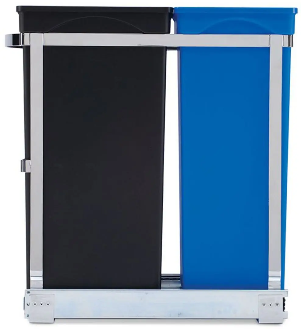 Встраиваемое мусорное ведро Simplehuman CW1016 (Black/Blue)