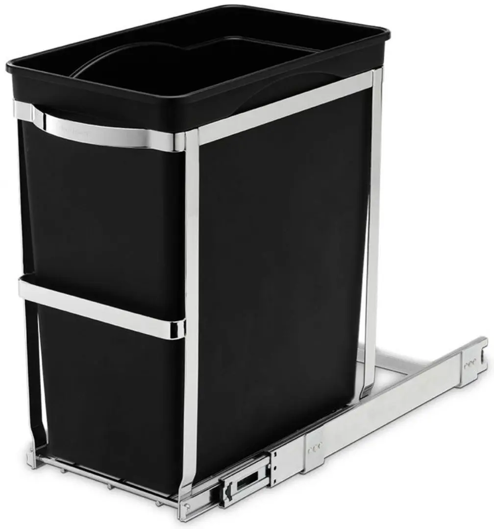 Встраиваемое мусорное ведро Simplehuman CW1124 (Black)
