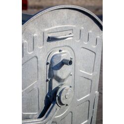 Мусорный контейнер с круглой крышкой Spider 1100L (Cink Steel) Thumb