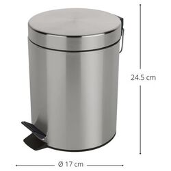 Мусорное ведро Spirella Sydney 3L (Inox) Thumb