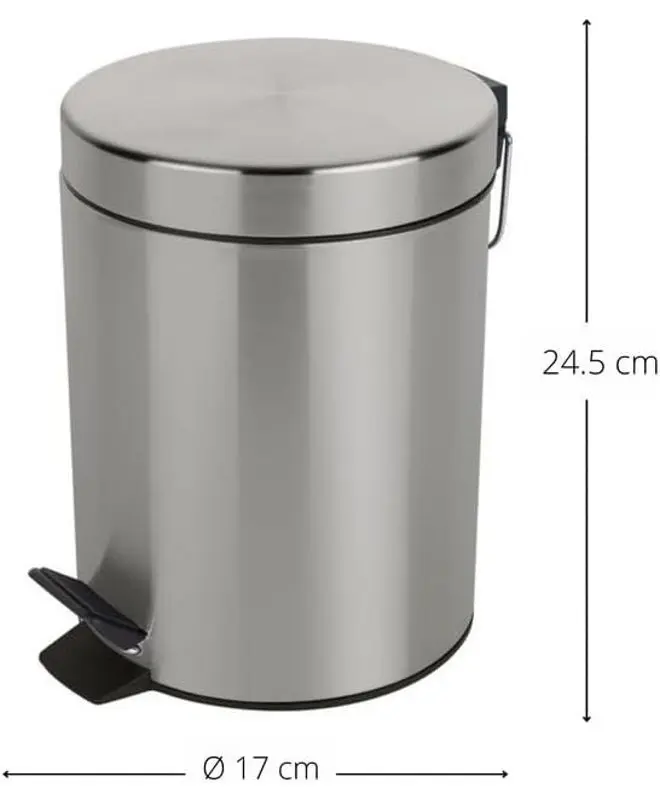 Мусорное ведро Spirella Sydney 3L (Inox)