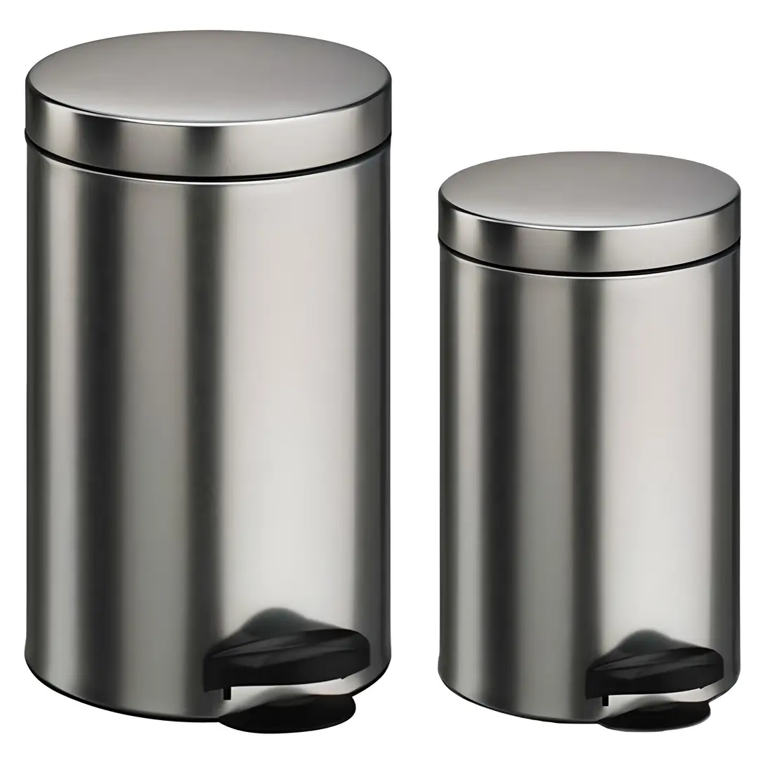 Set cos de gunoi Studio Casa ST4/12LX 4L+12L (Inox)