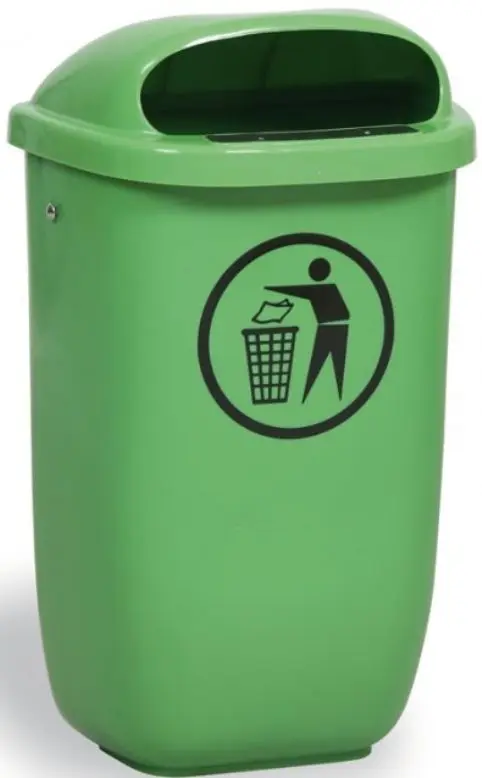 Уличный контейнер для мусора Sulo 50L (Green)