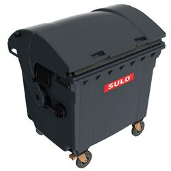 Уличный контейнер для мусора Sulo MGB 1100L RD (Black)