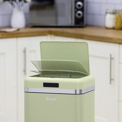 Сенсорное ведро для мусора Swan SWKA4500GN (Green) Thumb