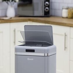 Сенсорное ведро для мусора Swan SWKA4500GRN (Grey) Thumb