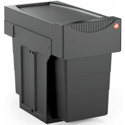 Встраиваемое мусорное ведро Tandem 15/15 Black Edition (Black) Thumb