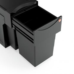 Встраиваемое мусорное ведро Tandem 15/15 Black Edition (Black) Thumb