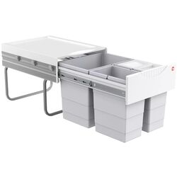 Cos de gunoi incorporabil Tandem 3642131 (Grey)