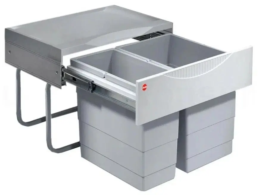 Встраиваемое мусорное ведро Tandem S 18/12 (Grey)