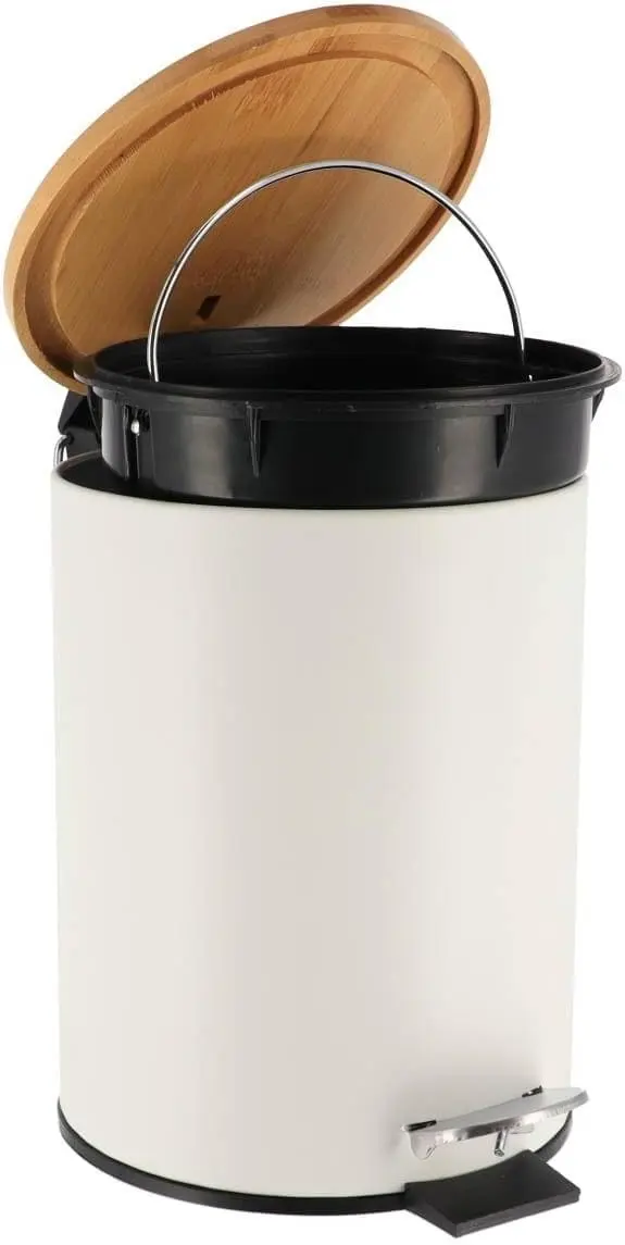 Cos de gunoi Tendance 55708 3L (Bamboo/White) - 4