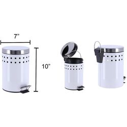 Cos de gunoi Tendance Evideco 3L (White) Thumb