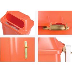 Cos pentru deseuri Uniplast Pendulum 50L (Orange) Thumb