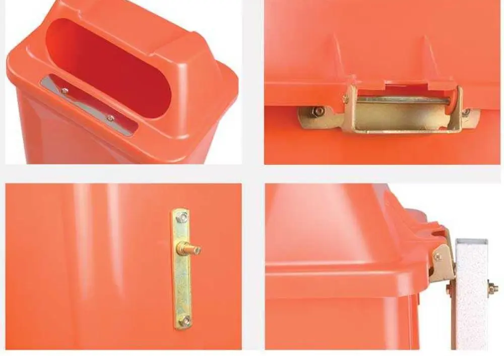 Coș de gunoi Uniplast 50 L (Orange) - 2