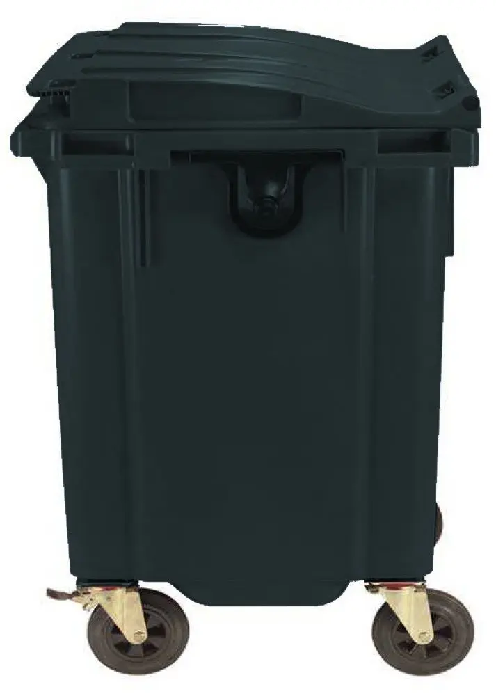 Уличный контейнер для мусора Uniplast 1100L (Black)