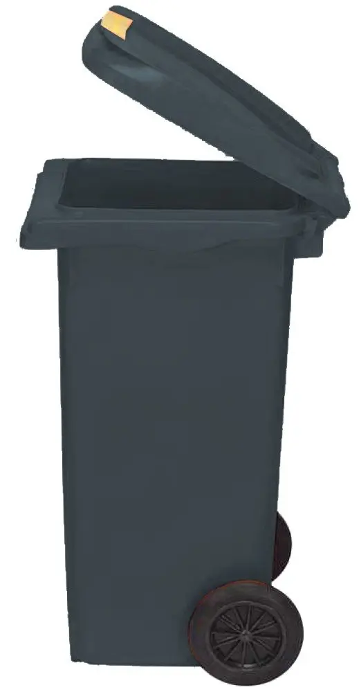 Tomberon pentru deseuri Uniplast 240L (Black) - 2