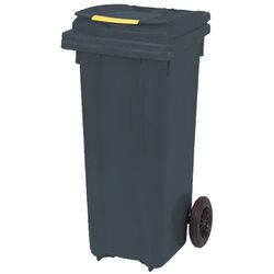 Уличный контейнер для мусора Uniplast 240L (Black)