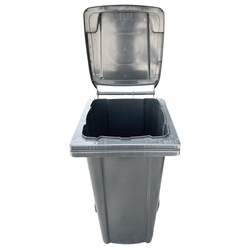 Tomberon pentru deseuri Uniplast HE 120L (Dark Grey) Thumb