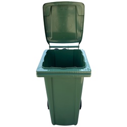 Tomberon pentru deseuri Uniplast HE 120L (Green) Thumb