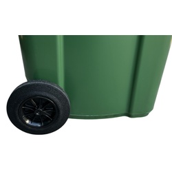 Уличный контейнер для мусора Uniplast HE 240L (Green) Thumb