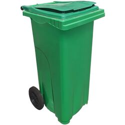 Уличный контейнер дял мусора Uniplast TR 37270V (Green) Thumb