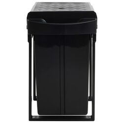 Cos gunoi retractabil VidaXL 51180 (Black) Thumb