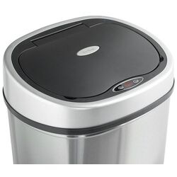 Сенсорное ведро для мусора VonHaus 3007713 50L (Inox/Black) Thumb