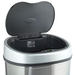 Сенсорное ведро для мусора VonHaus 3007713 50L (Inox/Black) Thumb