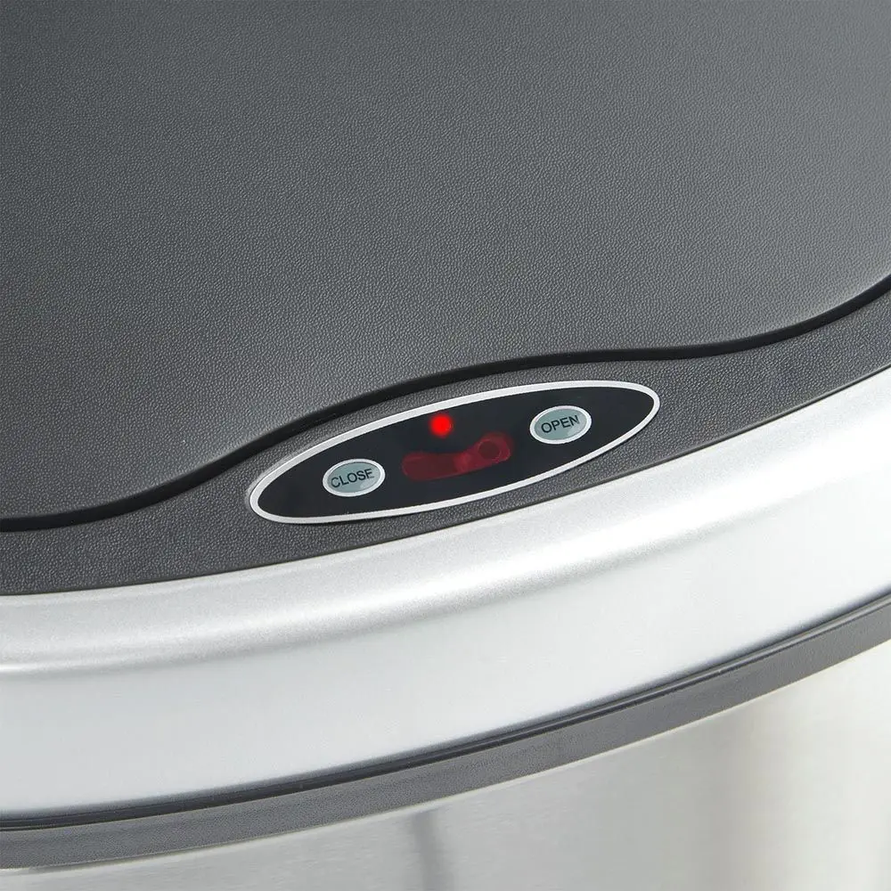 Сенсорное ведро для мусора VonHaus 3007713 50L (Inox/Black)