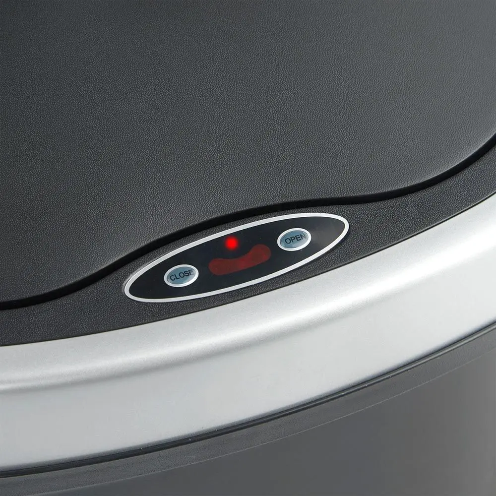 Сенсорное ведро для мусора VonHaus 3007714 50L (Black/Grey)