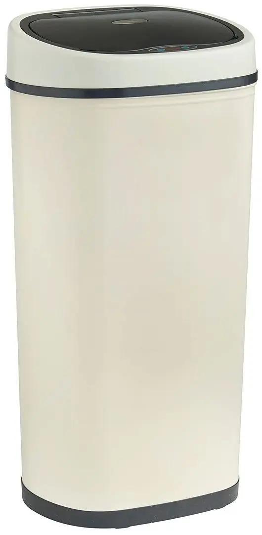 Сенсорное ведро для мусора VonHaus 3007715 50L (Cream/Black) - 2