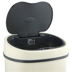 Сенсорное ведро для мусора VonHaus 3007715 50L (Cream/Black) Thumb
