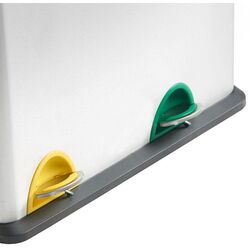 Ведро для мусора 2в1 VonHaus 3007630 36L (Inox/Black) Thumb