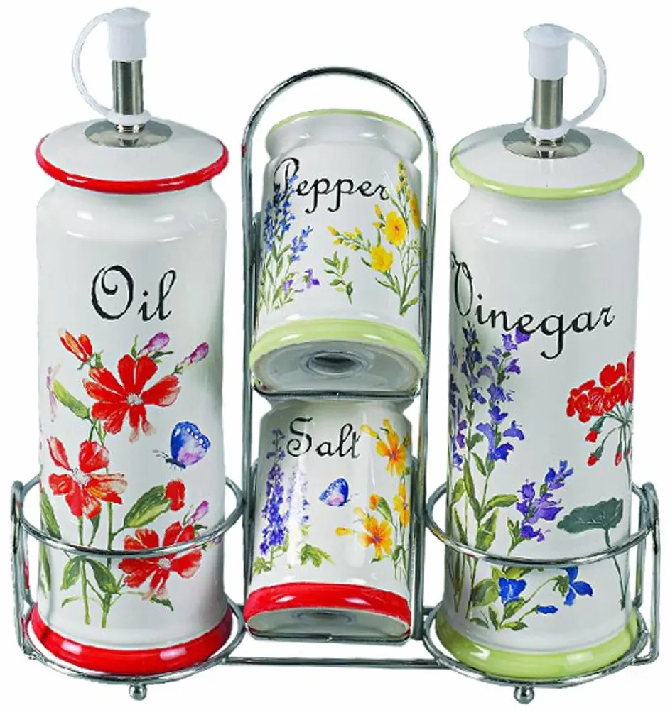 Набор для специй Maestro MR-20008-04S (White)