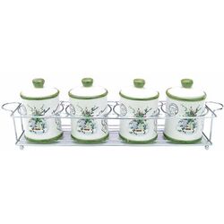 Набор для специй Maestro Mr-20065-04CS (White/Green)