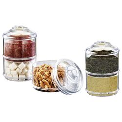 Set recipiente pentru condimente Saglik SP214