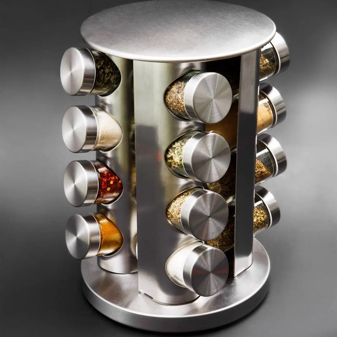 Набор для специй Zokura Z1009 17pcs (Inox)