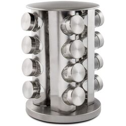 Set recipiente condimente Zokura Z1009 17pcs (Inox)