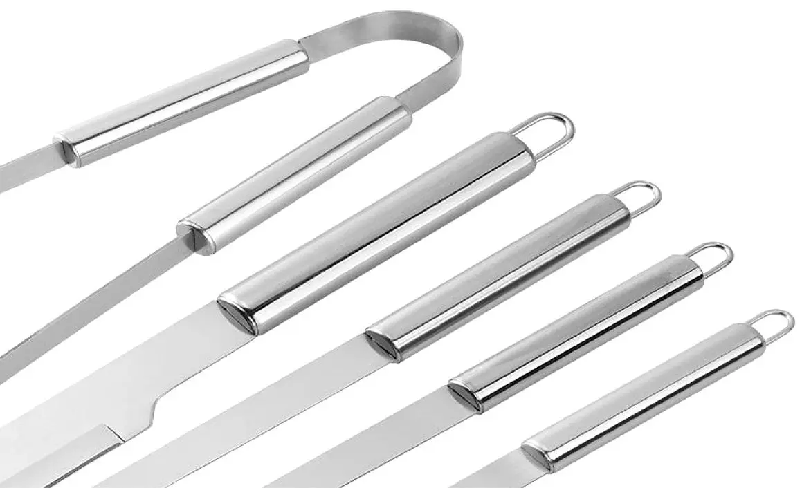 Set pentru gratar Aptel AG666G (Inox)