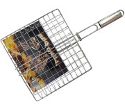 Plasă pentru grătar BBQ 37849 30х33 (Inox)