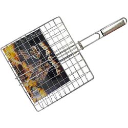Plasă pentru grătar BBQ 37849 30х33 (Inox)