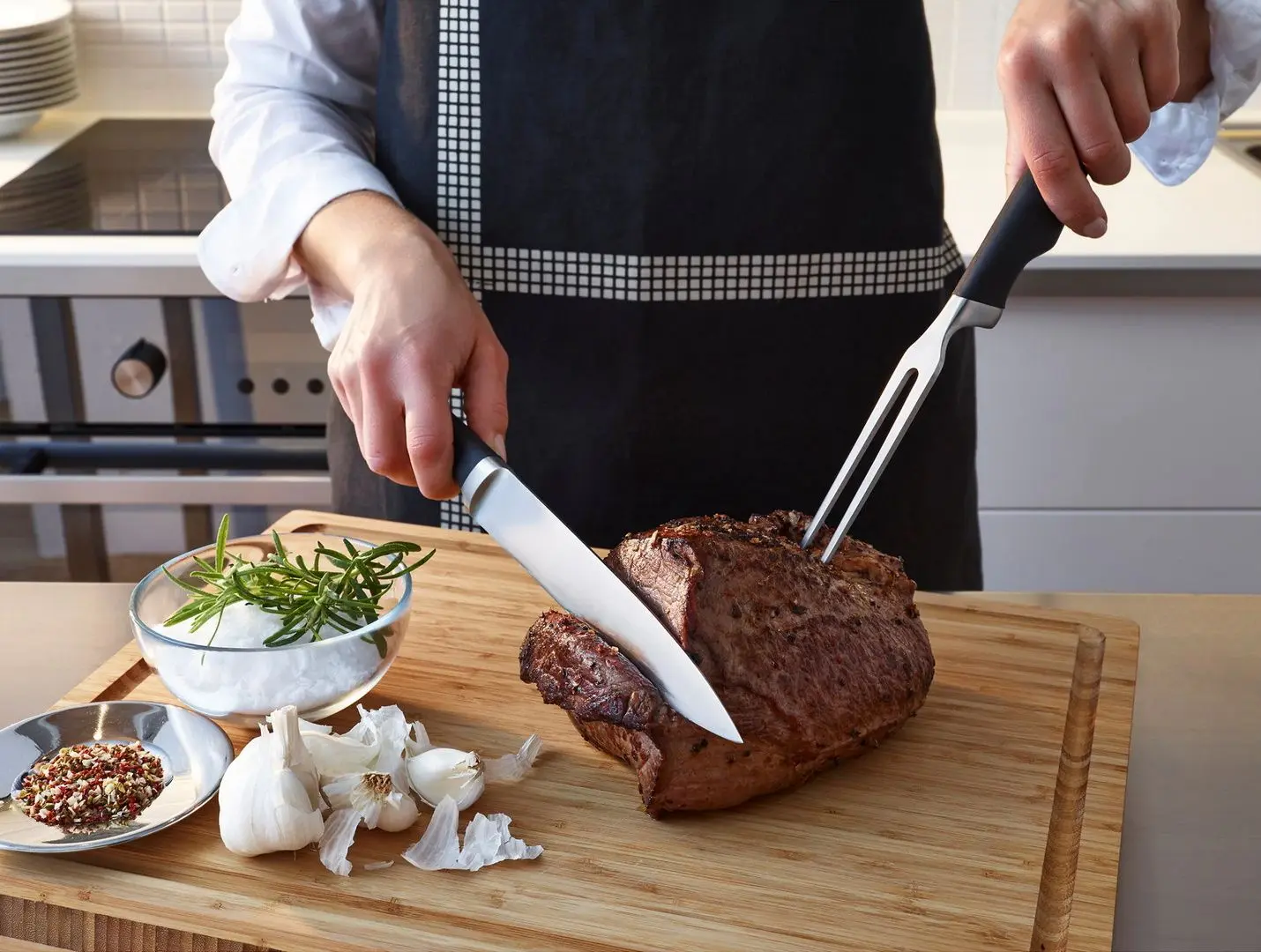 Набор для барбекю Ikea Vorda (Черный)