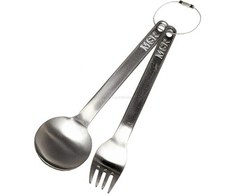 Tacâmuri pentru camping MSR Titan Fork Spoon (Inox)