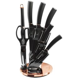 Набор ножей Berlinger Haus BH 2421 (Black/Rose Gold)