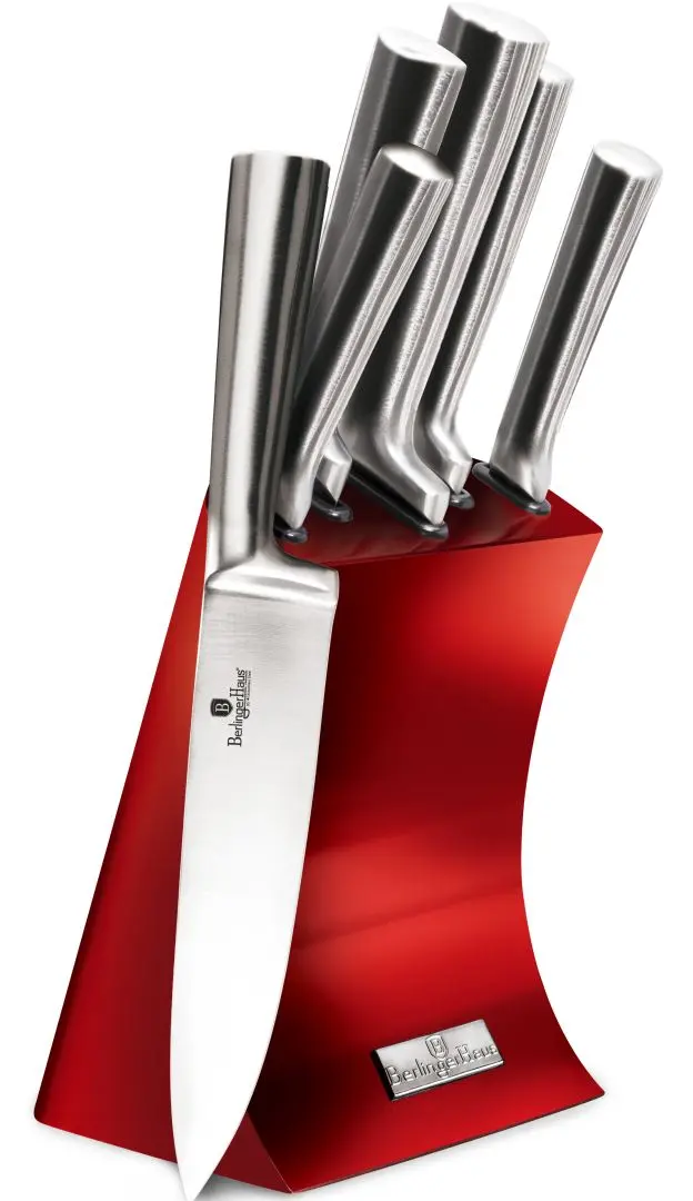 Set de cutite Berlinger Haus BH 2450 (Burgundy/Inox)