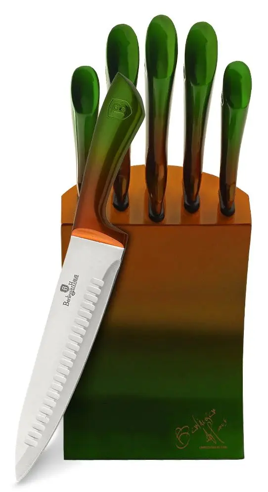 Set de cutite Berlinger Haus Kikoza BH 2175 (Green/Orange)