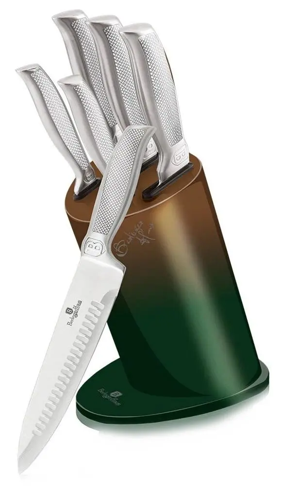 Set de cutite Berlinger Haus Kikoza BH 2257 (Inox/Green)